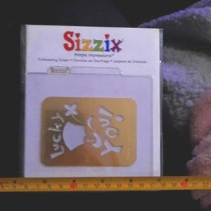 - Sizzix Simple Impressions Lucky You! Embosser